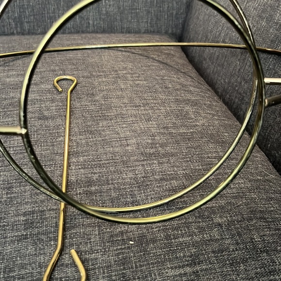 Vintage Mcm brass plant hanger - Picture 5 of 6